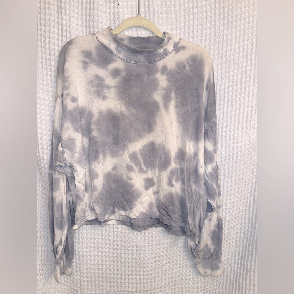 Wild Fable Black and White Oversized Long Sleeve Sweatshirt
